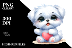 Happy Maltese, Transparent PNG Product Image 2