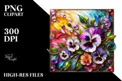 Watercolor Luxury Flower Splash Clipart Product Image 3