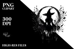 Gothic Witch PNG Product Image 3