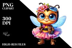 Goofy Baby Bee PNG Product Image 2