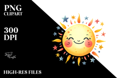 Happy Sun, PNG Product Image 2