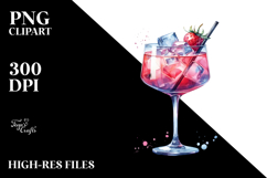 Creative Cocktail PNG Product Image 2