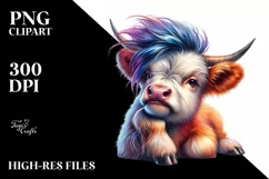Cute Baby Bird Dancing with Cool Haircut, Vibrant Drawing Product Image 1