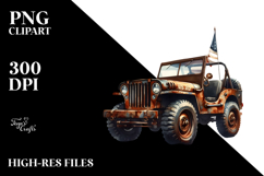 Watercolor Vintage Rusted Jeep, 20 oz Tumbler Product Image 2