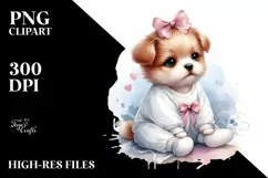 Cute Baby Dog, High Details PNG Product Image 1