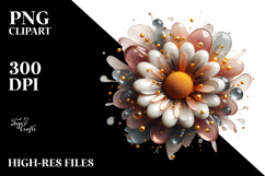 Glossy Daisy, High-Res PNG Product Image 2