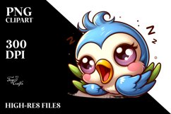 Cute Baby Swallow Clipart Product Image 3