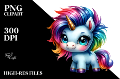 Cute Baby Unicorn Dancing, High-Res PNG Product Image 2