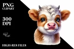 Cute Watercolor Smiling Big Eyes | Sublimation | Clipart Product Image 3