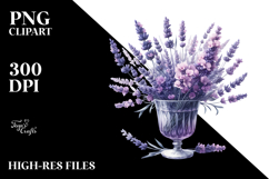 Watercolor with Lavender | Clipart Product Image 2