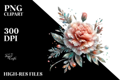 Carnation Flower, Transparent PNG Product Image 2