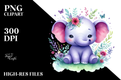 Vibrant Cute Elephant Product Image 2