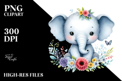 Vibrant Cute Elephant Product Image 2