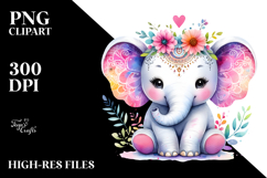 Vibrant Cute Elephant Product Image 2