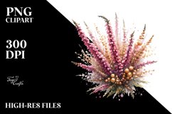 Glossy Heather with Golden Insertions Product Image 1