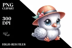 Watercolor Funny Baby Dove | Sublimation | Clipart Product Image 3