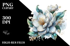 Detailed Gardenia | Abstract Clipart Product Image 3