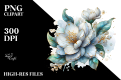 Detailed Gardenia | Abstract Clipart Product Image 2