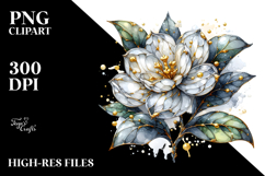 Detailed Gardenia | Abstract Clipart Product Image 2
