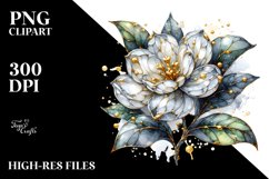 Detailed Gardenia | Abstract Clipart Product Image 3