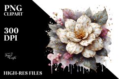 Detailed Gardenia | Abstract Clipart Product Image 1