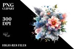 Skull Splashes, Cloud PNG Product Image 2
