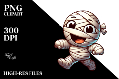 Funny Mummy Image, PNG File Product Image 2
