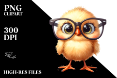 Fun Chick with es Sublimation Design Product Image 2