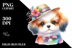 Colorful Cute Dog PNG Product Image 3