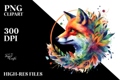 Abstract Fox, Transparent PNG Product Image 2