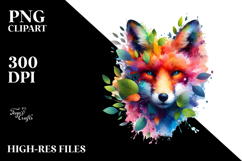 Abstract Fox, Transparent PNG Product Image 2