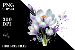 Crocus Flower, Transparent PNG Product Image 2
