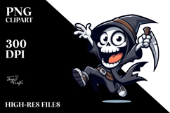 Goofy Reaper with Hat, Vector Art PNG Product Image 2