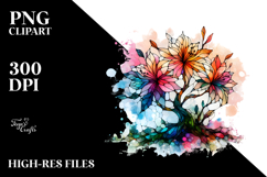 Stained Azalea | Abstract Clipart Product Image 2