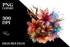 Stained Azalea | Abstract Clipart Product Image 3