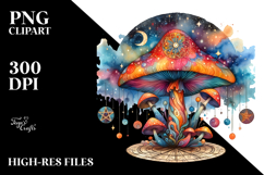 Grungy Butterfly, Colorful PNG Product Image 2