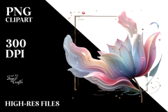 Glossy -like Tulip, Pastel PNG Product Image 2