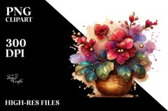 Stained Begonia | Abstract Clipart Product Image 3