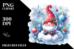 Cute Christmas Gnomes PNG Product Image 2