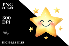 Smiling Star PNG Product Image 2