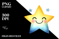 Smiling Star PNG Product Image 2