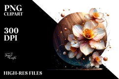 Glossy Narcissus, High-Res PNG Product Image 2