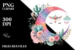 Colorful Watercolor Digital Painting with Very Simple Cute Product Image 2