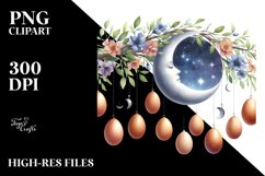 Half Moon with Eggs PNG Product Image 2