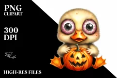 Cute Baby Bird with Crazy Eyes, Transparent PNG Product Image 3