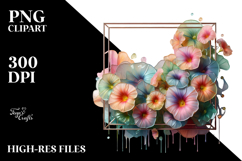 Glossy Nasturtium PNG Product Image 2