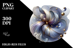 Abstract Material Iris PNG Product Image 2