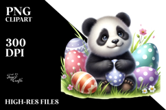 Baby Panda in Grass, PNG Product Image 2