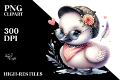 Energic Baby Swan PNG Product Image 2