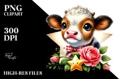 Floating Gnome with Large Hyacinth PNG Product Image 2